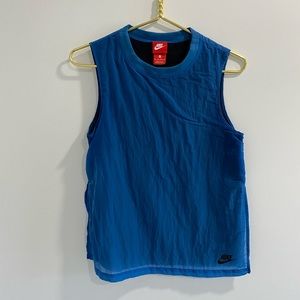 Nike Sheer Electric Blue Tank